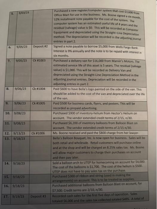 listed below using Excel. a. Adjusted Trial Balance b. Income Statement c.