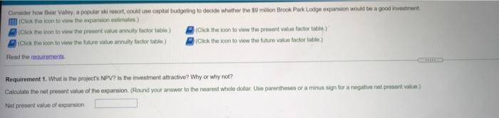 skier per day . $ 136 Cost of expansion... $ 9,000,000 Discount