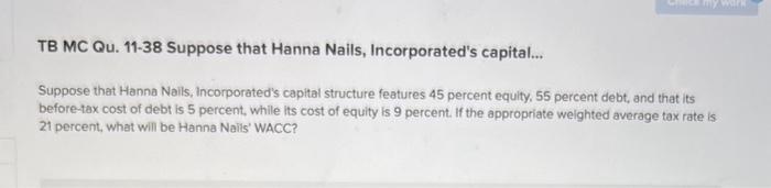 multiple choice: A. 5.18% B. 6.22% C. 6.72% D. 6.80% TB MC
