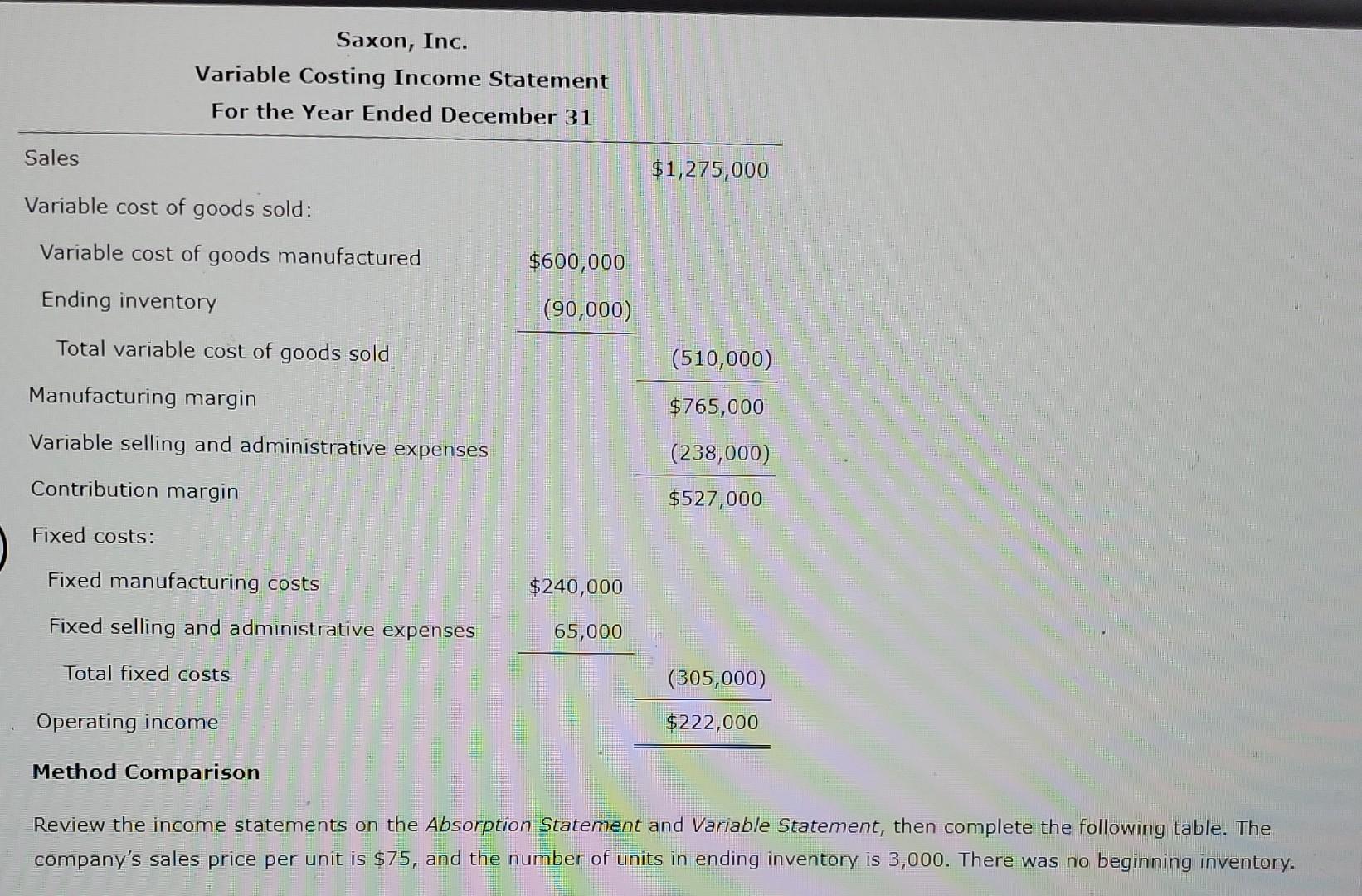 important items reported by a company. Depending on the decision-making needs of