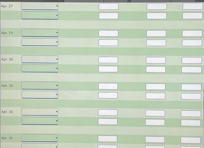 following assets were received from Jeff Horton: cash, $20,000; accounts receivable, $14,700;