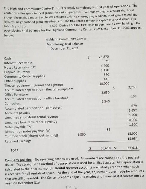 as follows: Schedule A: For Note Payable "A" Schedule B: For Note