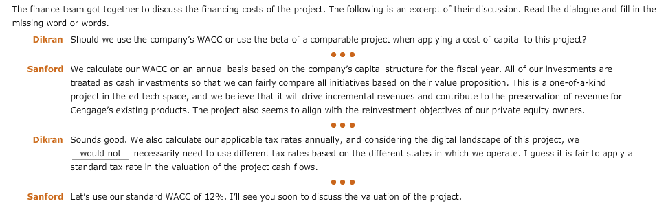 if you can check my work. Attachment: Data.xls (All dollar values in