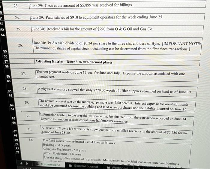 B Number Name 2 1110 Cash 3 1120 Accounts Receivable 1130 Prepaid