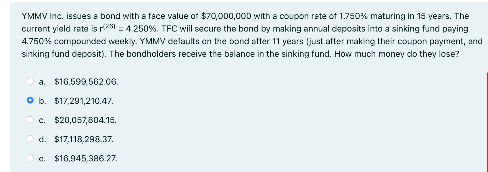 Kindly solve using legit formulas and not excel's pre-packaged formulas. Thank you
