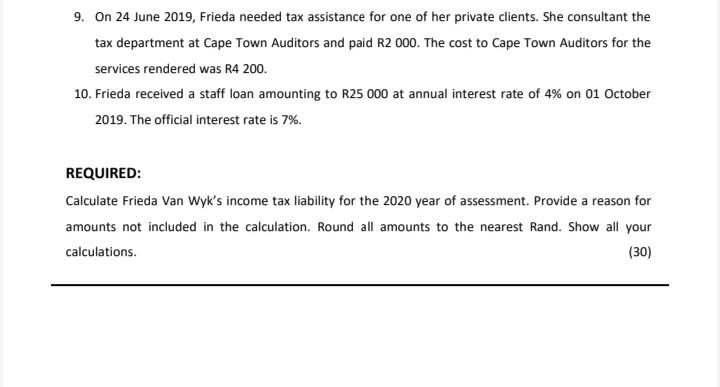 audit manager at Cape Town Auditors. She divorced her husband, Davis, on