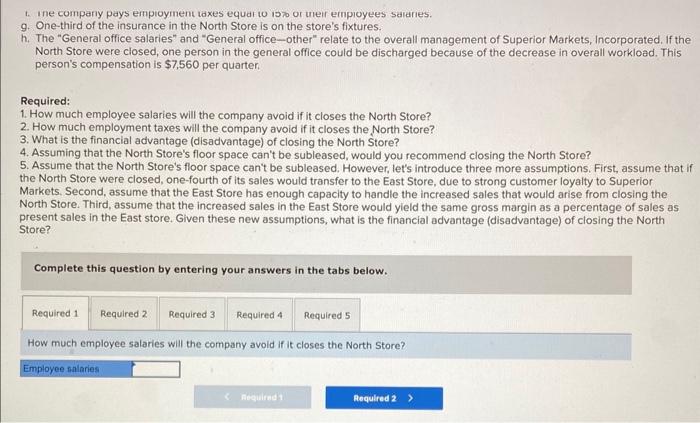 last quarter is given below: The North Store has consistently shown losses