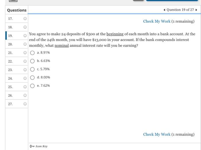 remaining) What is the present value of a security that will pay