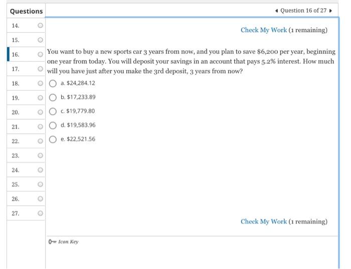 Do not round intermediate calculations. Round your answer to the nearest cent.