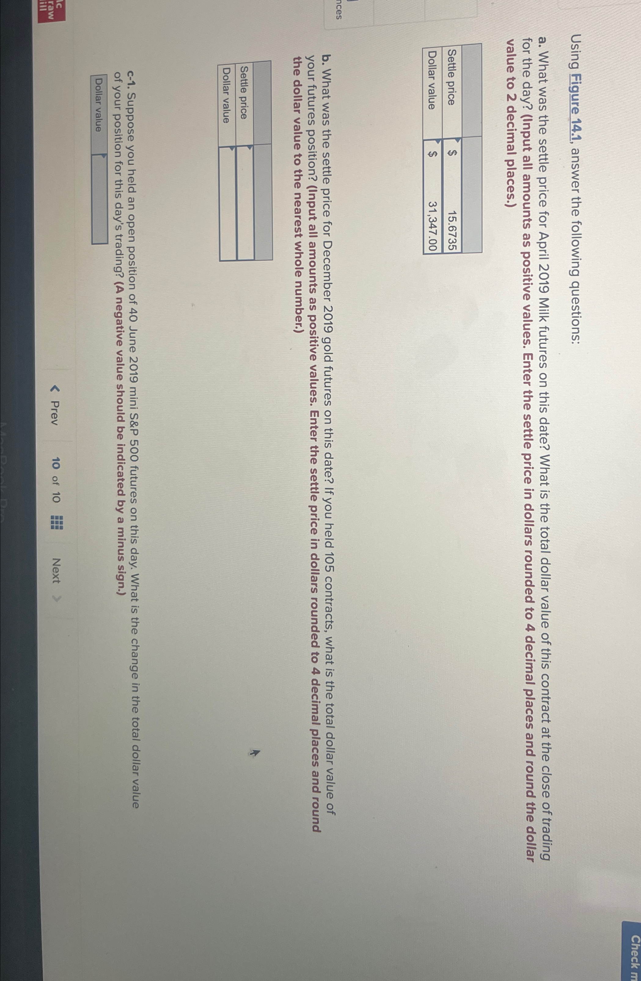  Check m Using Figure 14.1, answer the following questions: a. What