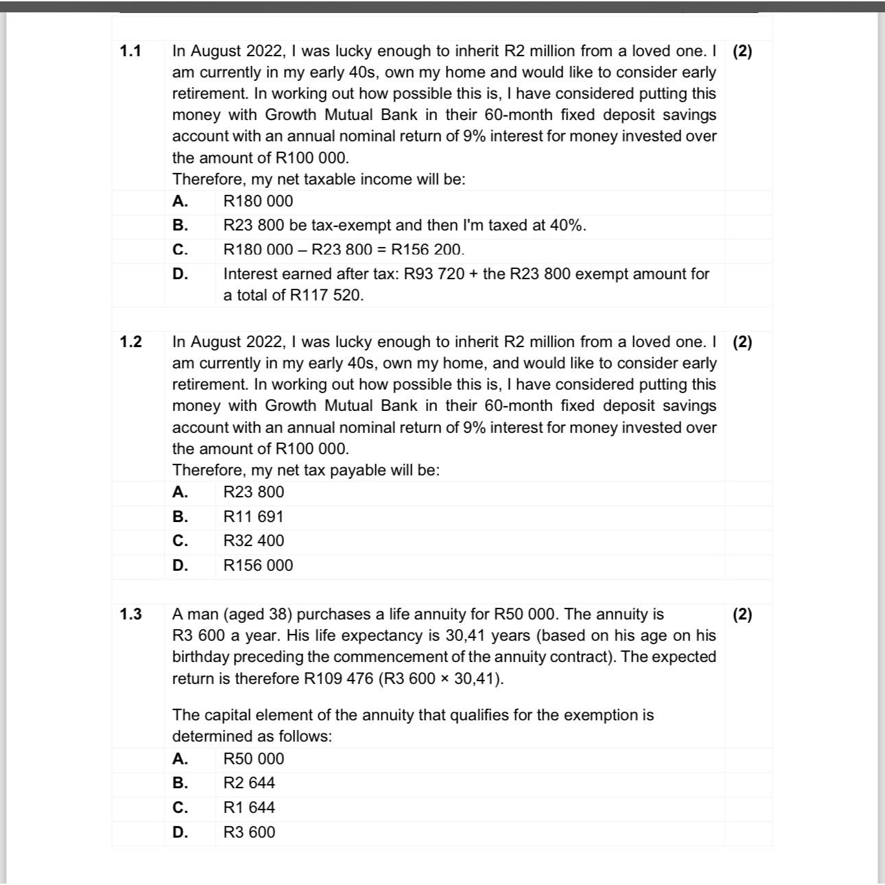  1.1 In August 2022, I was lucky enough to inherit R2