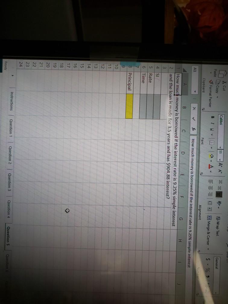  Calibri X Cut h Copy - Paste Format Painter 111 A