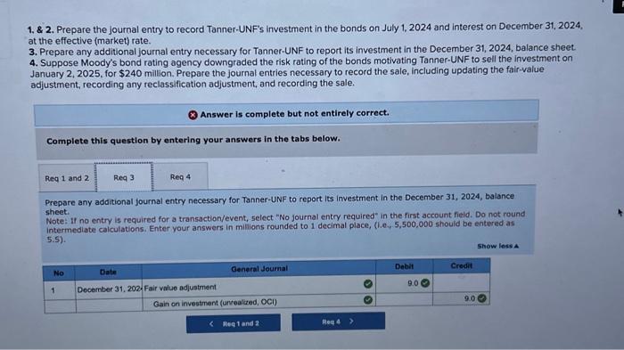 entry under general journal to do with the ones marked with red