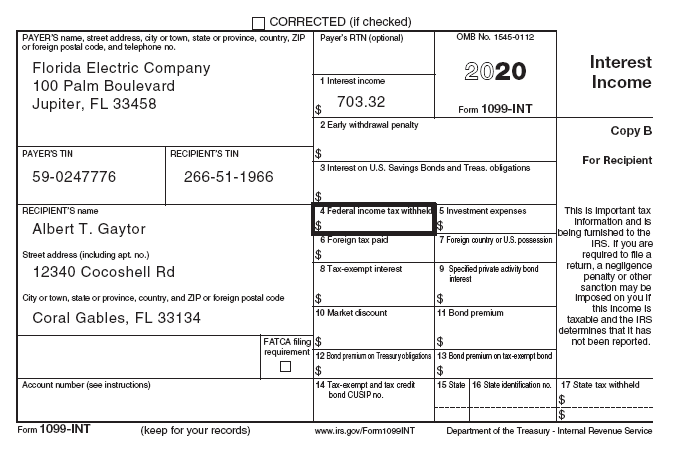 of Albert and Allison Gaytor. In 2020, Albert received a Form W-2