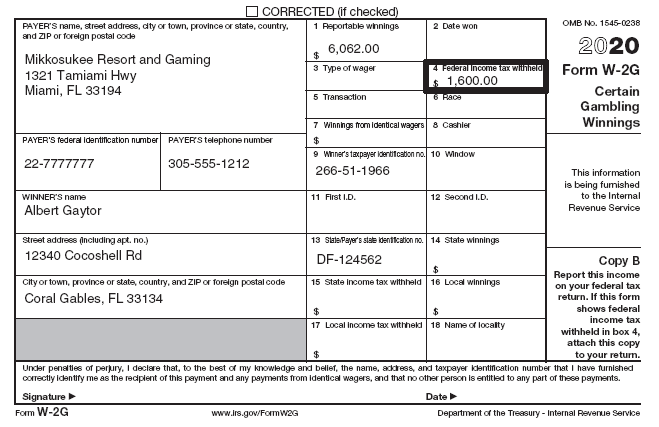 Allison also received three Forms 1099: The Gaytors also received interest of