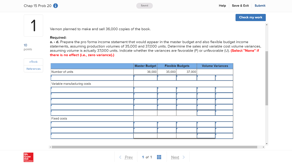 F11 exil lull screen Check my work Vernon Publications established the following