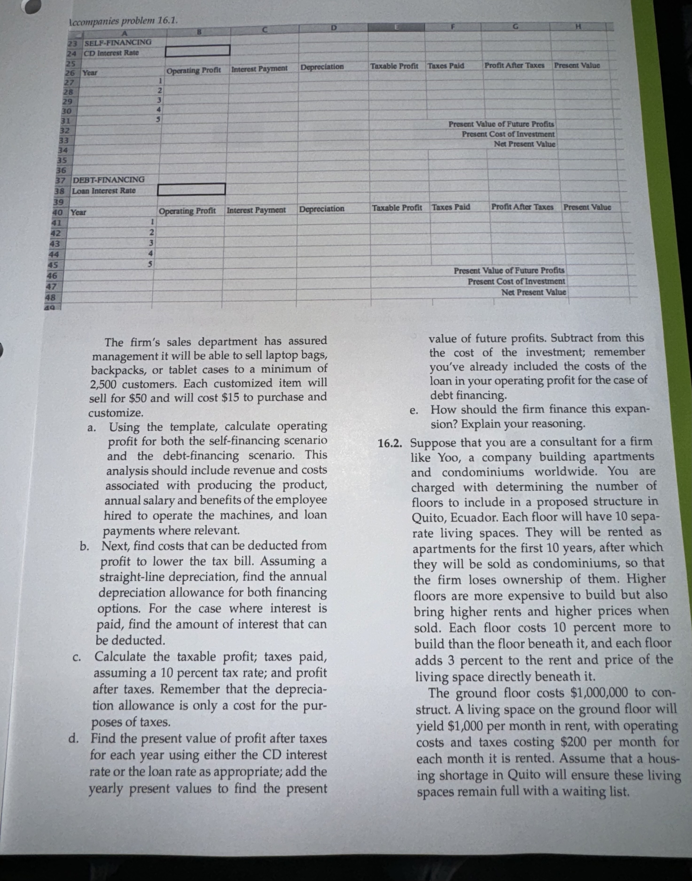  16.1. Riverside Technologies Incorporated (RTI) is a small firm in North
