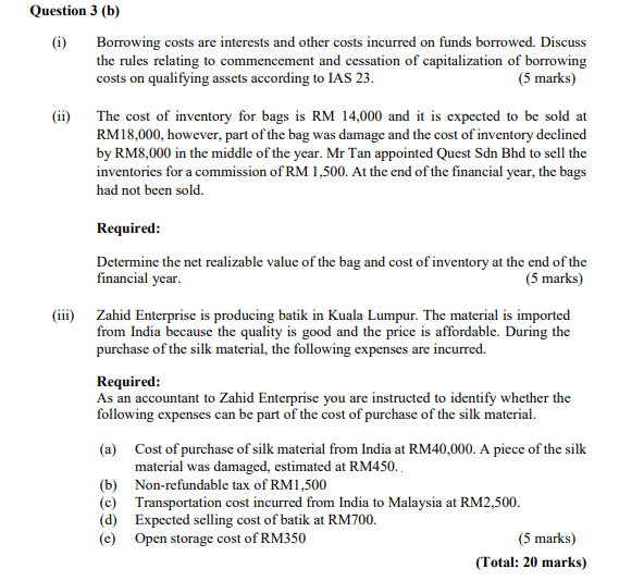 on 1 April 2019. Dynasty Bhd secured two loans: 8% Bank loan