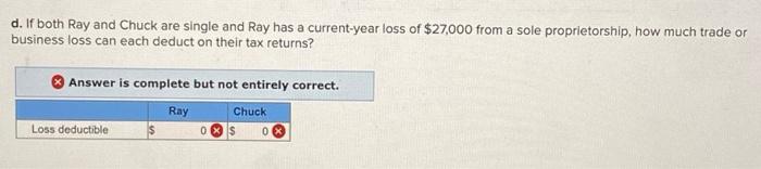 real estate, and Ray and Chuck each work full time (over 1,000
