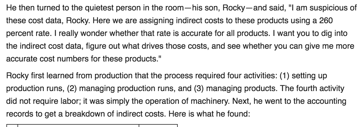 Cherry, and Grape. (Round cost driver rates to 3 decimal places and
