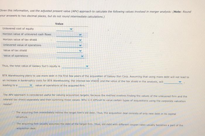 which is considering the acquisition of Galaxy Sun Corp. estimates that acquiring