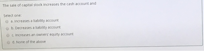 o a. Depreciation o b. Utilities expense O C. Interest o d.