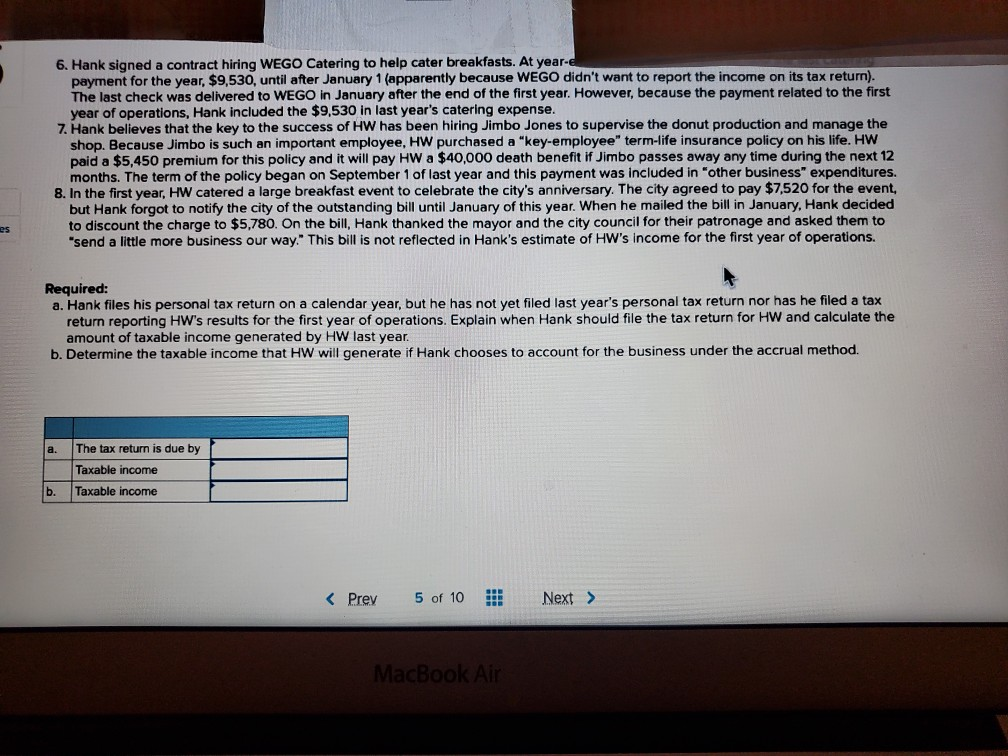 I send what I have Hank started a new business, Hank's Donut