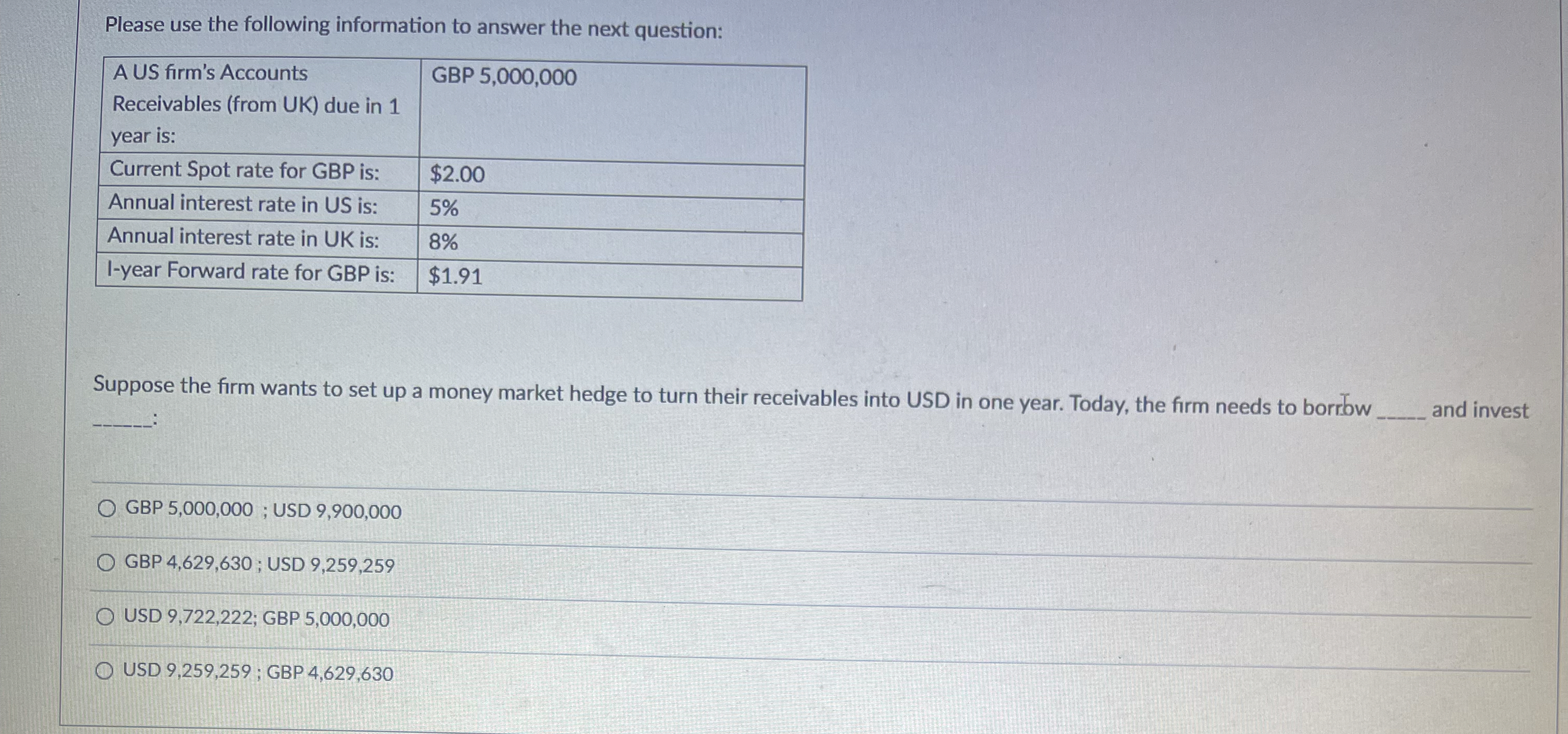  Please use the following information to answer the next question: \table[[\table[[A