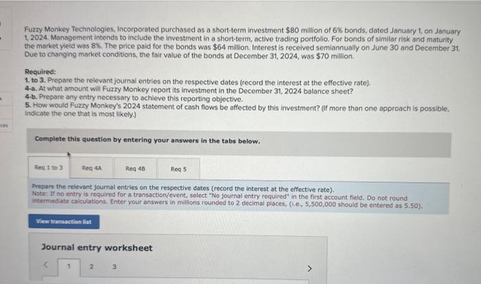  Prepare any entry necessary to achieve this reporting objective. Note: If