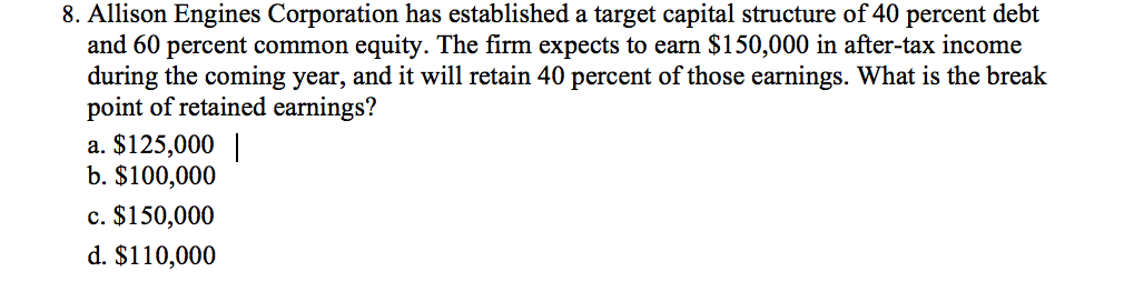 of operating leverage of the firm is 3.2 times. c. The current
