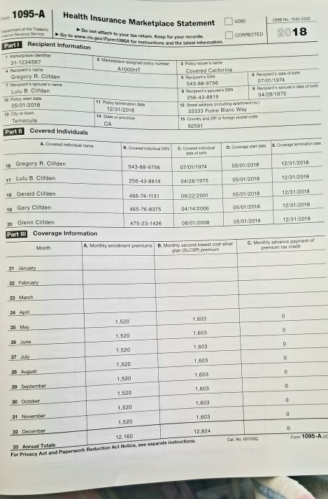 Comprehensive Problem Two Gregory and Lulu Clifden's Tax Return Gregory R. and
