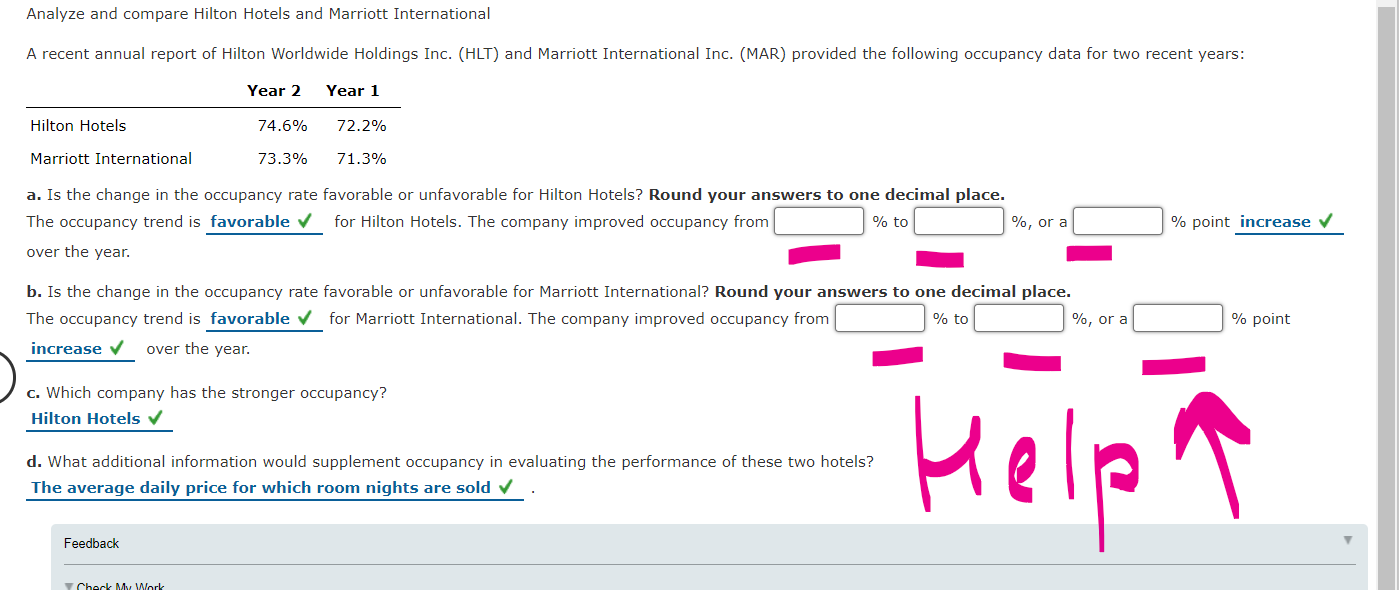 i need help with these homeworks pls Analyze and compare Hilton Hotels