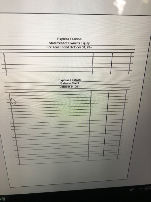 used in October. b. On September 30, 2016, the company purchased a