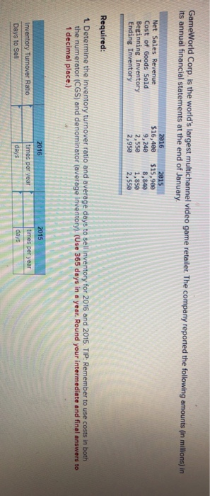 net realizable value at December 31. The preliminary income statement follows: Sales