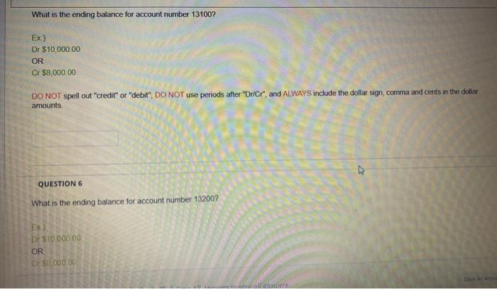 8900 Fill in the Blank: Write adjusting entries for C: Journalize entries