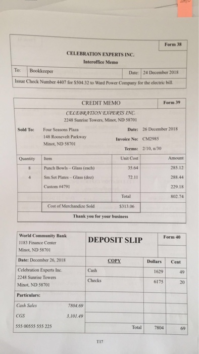 Records Christine Butler, the accounting manager is responsible for maintaining all the