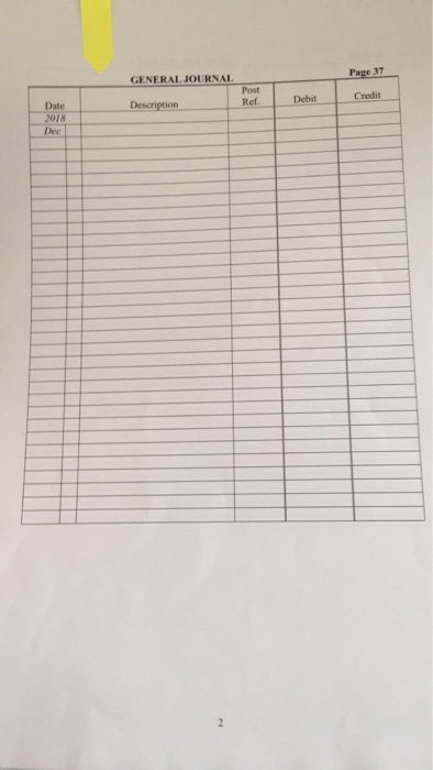 current account . General journal (G) used to record any other transactions