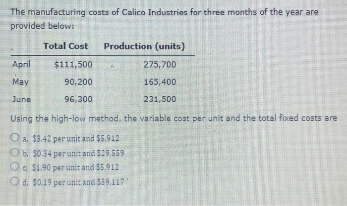 during which fixed costs were $209,000, variable costs were 69% of sales,