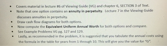 Two alternatives are shown below. Alternative G uses a "k" index that