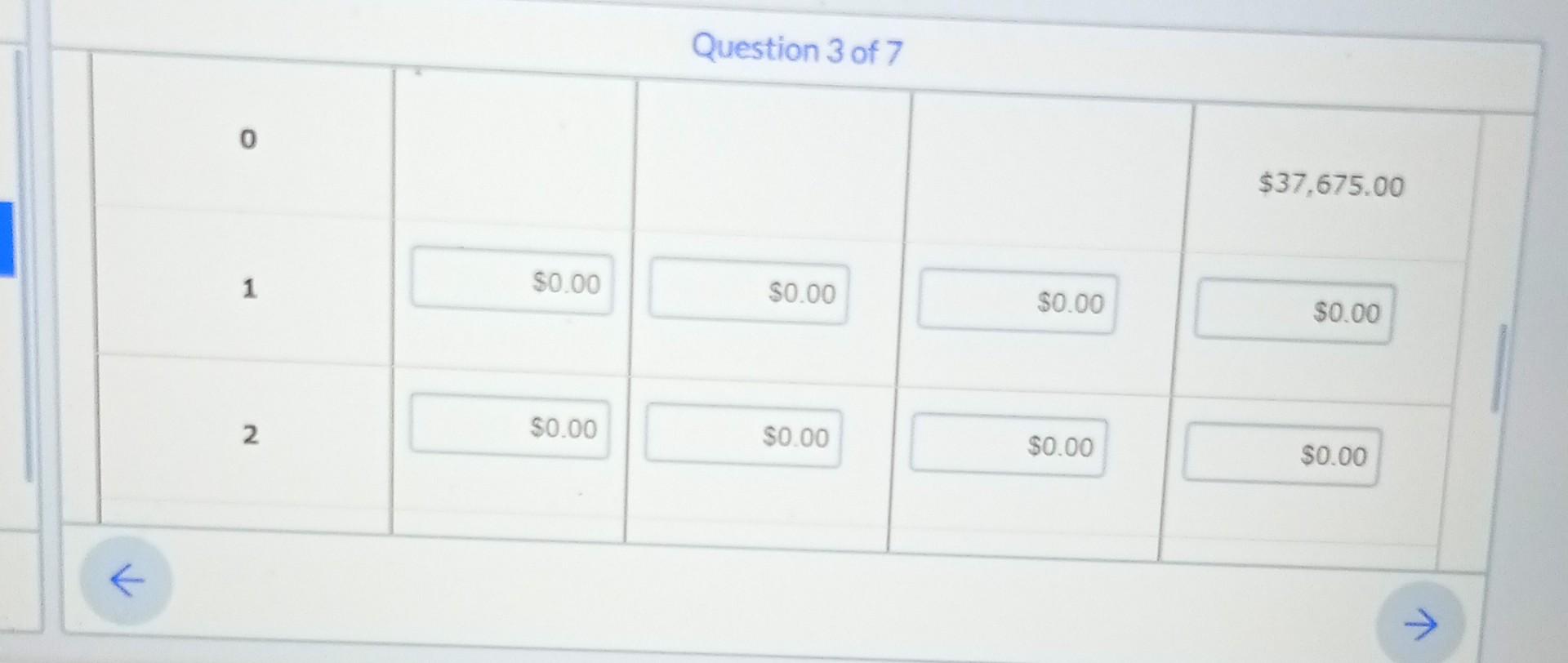 and received a loan for the balance at 4.00% compounded semi-annually. It