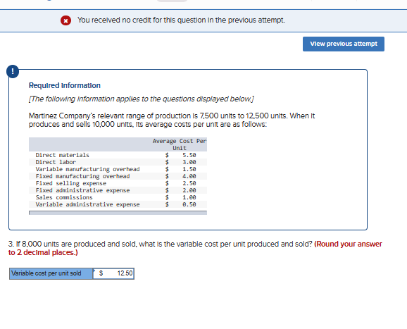 attempt ! Required information [The following information applies to the questions displayed