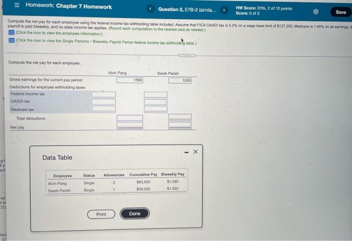  fill in boxes with given information please' Homework: Chapter 7 Homework