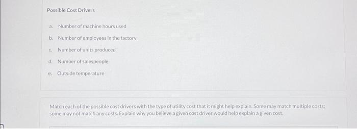 variance analysis at Mason Manufacturing, Inc. Both have been in their positions