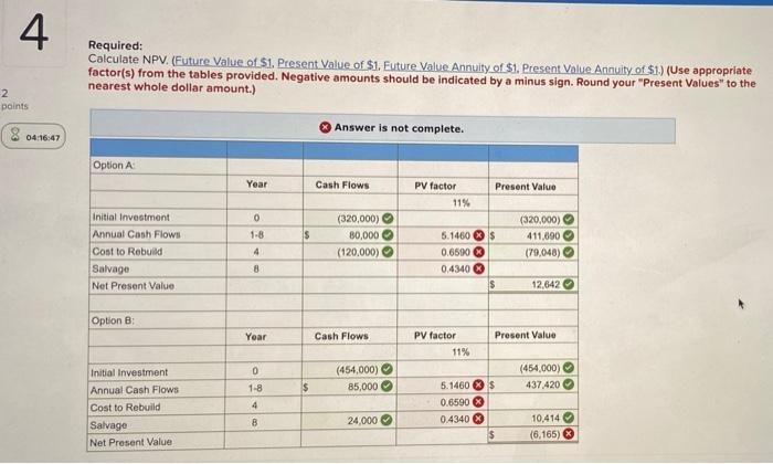 11-5) 2 points Tulsa Company is considering investing in new bottling equipment