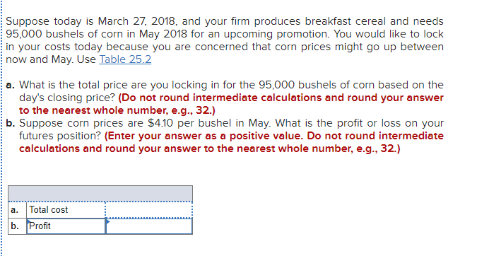 Street Journal, March 28, 2018. www.wsj.com. June Contract Open Open High No