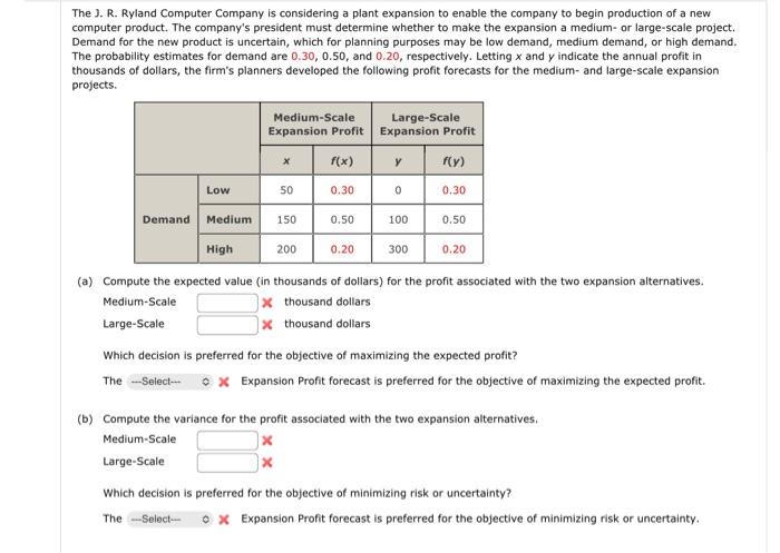 8. Please answer the following: The J. R. Ryland Computer Company is