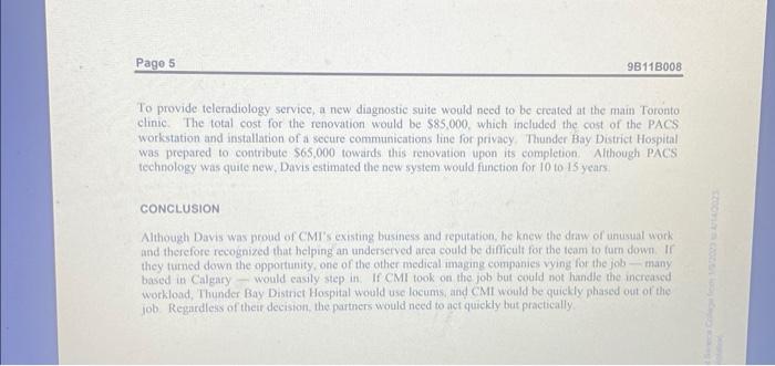 appropriate) Measures for control (if appropriate) Conclusion End matter (detailed tables, etc.)
