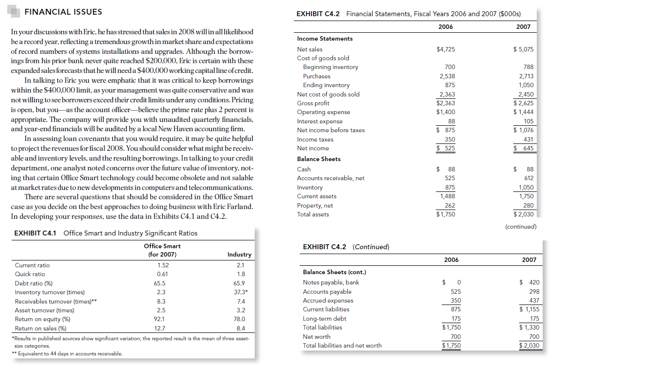 information. The case is in 2 attached pictures. 1. Can Office Smart