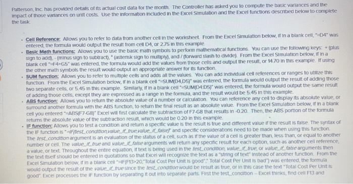  please include the button inputs, thank you! Patterson, Inc. has provided