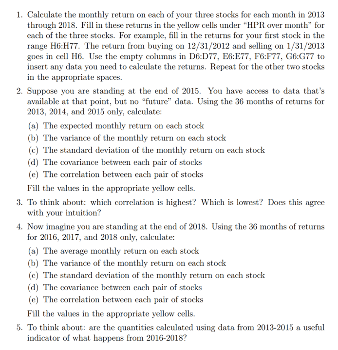 my name in the blue cell with the names of your group